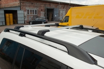 Skoda Octavia II A5 2006–2010 Priečniky na klasické strešné lyžiny bez kľúča (2 ks) fotografia 1