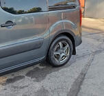 Citroen Berlingo 2008–2018 Nástavce lemov blatníkov (4 ks, čierne) fotografia 5