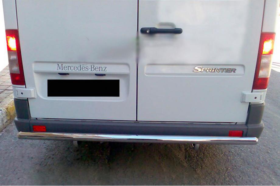 Mercedes Sprinter W901/902/903/904/905 1995–2006 Zadný ochranný oblúk AK002 (nerez) Image