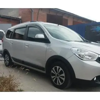 Nástavce lemov blatníkov (4 ks, čierne) Dacia Lodgy 2012–2022 fotografia 3