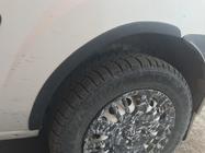 Fiat Doblo I 2005–2010 Nástavce lemov blatníkov (4 ks, čierne) fotografia 4
