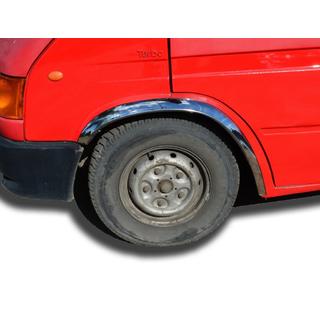 Nerezové lemy blatníkov (4 ks) Ford Transit 1991–2000 fotografia 4