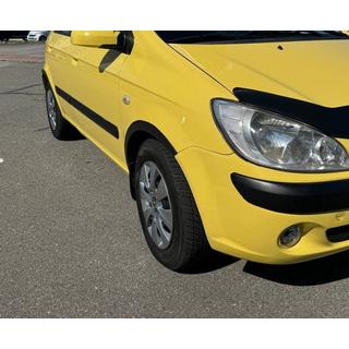ABS lemy blatníkov (4 ks, 5D, čierne) Hyundai Getz 2002– fotografia 2