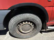 Mercedes Vito W638 1996–2003 Nástavce lemov blatníkov (4 ks, čierne) fotografia 4