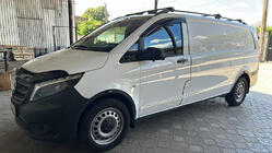 Mercedes Vito/V-trieda W447 2014– Nástavce lemov blatníkov (4 ks, čierne) fotografia 6