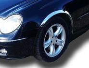 Mercedes CLK W208 1997–2002 Nerezové lemy blatníkov (4 ks) fotografia 9