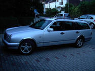 Mercedes E-class W210 1995–2002 Nerezové lemy blatníkov (4 ks) fotografia 4