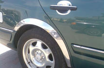 Mercedes E-class W210 1995–2002 Nerezové lemy blatníkov (4 ks) fotografia 3