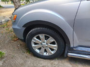 Mitsubishi Outlander 2006–2012 Nástavce lemov blatníkov (4 ks, čierne) fotografia 2
