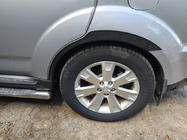 Mitsubishi Outlander 2006–2012 Nástavce lemov blatníkov (4 ks, čierne) fotografia 4