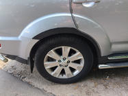 Mitsubishi Outlander 2006–2012 Nástavce lemov blatníkov (4 ks, čierne) fotografia 3