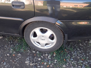 Opel Vectra B 1995–2002 Nástavce lemov blatníkov (4 ks, čierne) fotografia 7