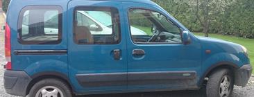 Renault Kangoo 1998–2008 Nástavce lemov blatníkov (4 ks, čierne) fotografia 3