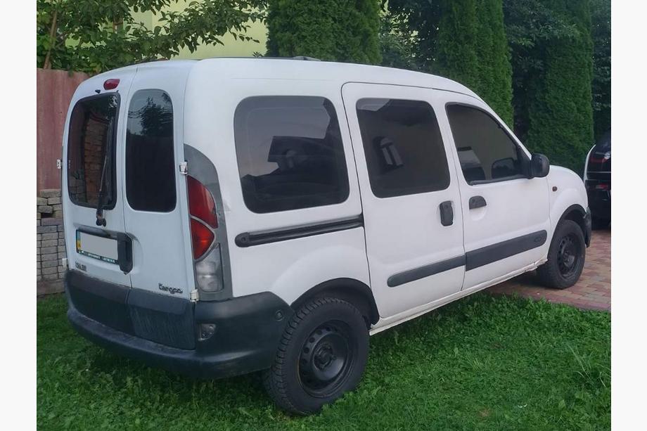 Renault Kangoo 1998–2008 Nástavce lemov blatníkov (4 ks, čierne) Kov Fotografia 4