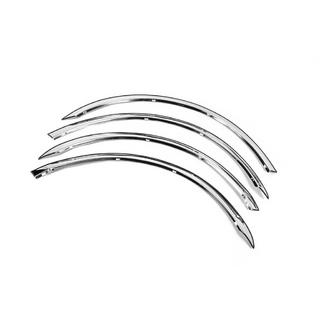 Nerezové lemy blatníkov (4 ks) Skoda Octavia II A5 2006–2010 fotografia 1