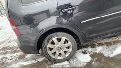 Volkswagen Touran 2003–2010 Nástavce lemov blatníkov (4 ks, čierne) 2006-2010, plastové fotografia 6