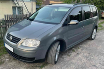 Volkswagen Touran 2003–2010 Nástavce lemov blatníkov (4 ks, čierne) 2006-2010, plastové fotografia 1