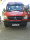 Mercedes Sprinter W906 2006–2018 Deflektor čelného skla na ráme V1 (čierny lesk, 5 mm) fotografia 12