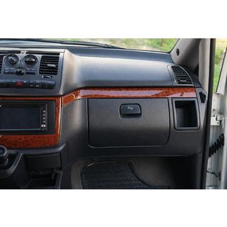 Kryty palubnej dosky (Meric, lišty) Mercedes Viano 2004–2014 fotografia 1