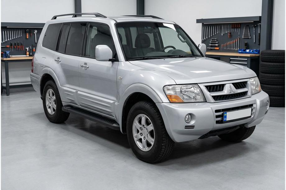 Mitsubishi Pajero Wagon III 1999–2006 Bočné nášľapy Allmond Black (2 ks, hliník) Image