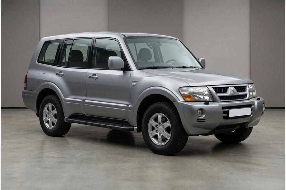 Mitsubishi Pajero Wagon III 1999–2006 Bočné nášľapy Bosphorus Black (2 ks, hliník) Image
