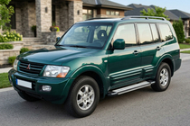 Mitsubishi Pajero Wagon III 1999–2006 Bočné nášľapy Rainbow (2 ks, hliník) fotografia 1