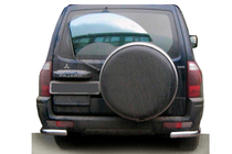 Mitsubishi Pajero Wagon III 1999–2006 Zadný ochranný oblúk AK003 (nerez) fotografia 1