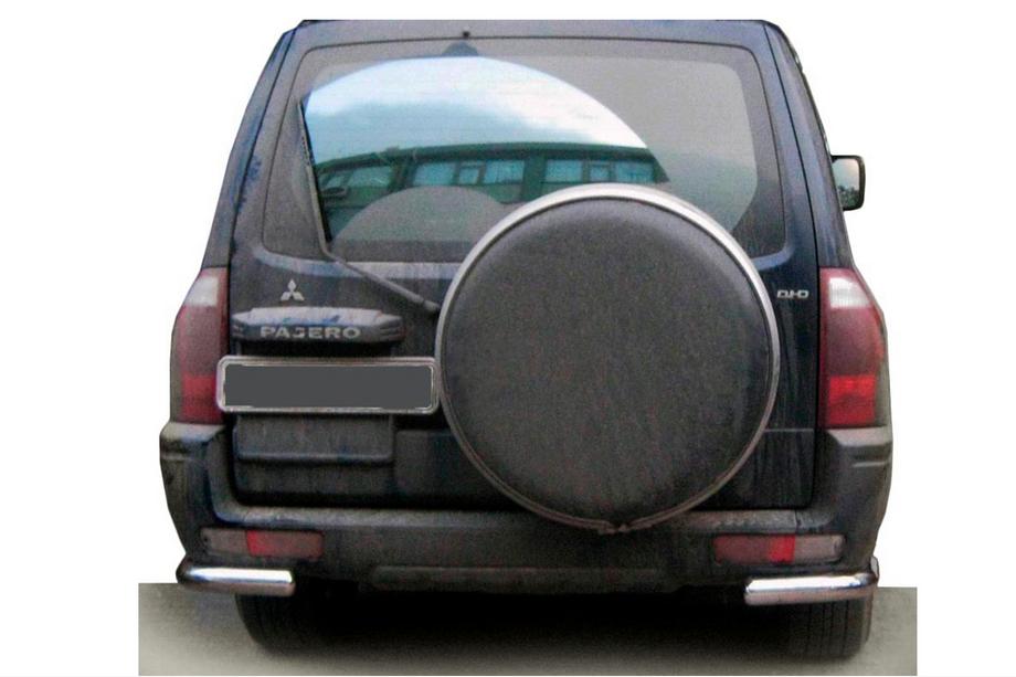 Mitsubishi Pajero Wagon III 1999–2006 Zadný ochranný oblúk AK003 (nerez) Image