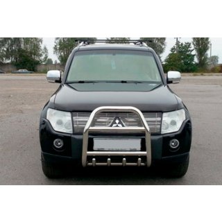 Kengurín QT007 (nerez) Mitsubishi Pajero Wagon III 1999–2006 fotografia 1