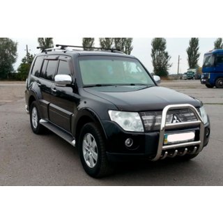 Kengurín QT007 (nerez) Mitsubishi Pajero Wagon III 1999–2006 fotografia 3