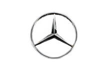 Mercedes E-trieda W124 1984–1997 Zadný emblém (nerez) fotografia 1
