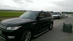 Range Rover Sport 2014–2022 Strešné lyžiny Skyport (Grey) fotografia 3