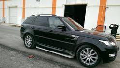 Range Rover Sport 2014–2022 Strešné lyžiny Skyport (Black) fotografia 9