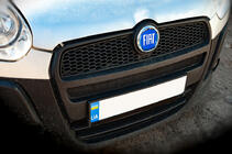 Fiat Embléma (modrá, samolepiaca) 95 mm fotografia 3