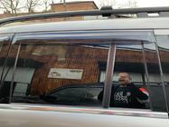 Mercedes GL class X164 2006–2012 Okenné veterné deflektory (4 ks, Niken) fotografia 7