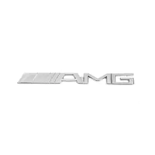 Nápis AMG (15 cm, nerezová oceľ) fotografia 2