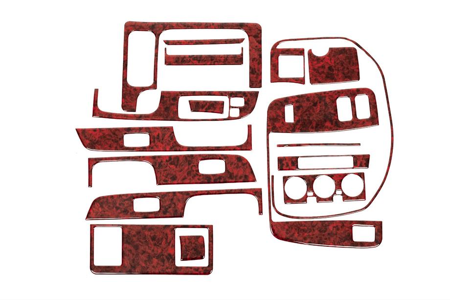 Nissan Patrol Y61 1997–2011 Kryty palubnej dosky (1998-2000) Karbon Image