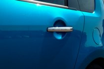 Citroen C-3 2009–2016 Chrómové kryty kľučiek dverí (4 ks, nerez) fotografia 2