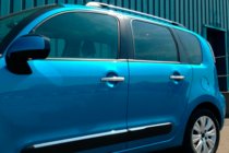 Citroen C-3 2009–2016 Chrómové kryty kľučiek dverí (4 ks, nerez) fotografia 3