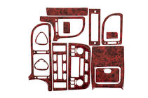 Peugeot 406 1995–2004 Dekoratívne lišty palubnej dosky (Meric, 1999-2004) Drevo fotografia 1