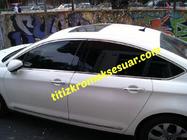 Citroen C-5 2008–2017 Kompletná sada okenných líšt (12 ks, nerezová oceľ) fotografia 3