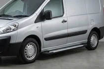 Citroen Jumpy 2007–2017 Bočné nášľapy Allmond Grey (2 ks, nerez.) fotografia 1