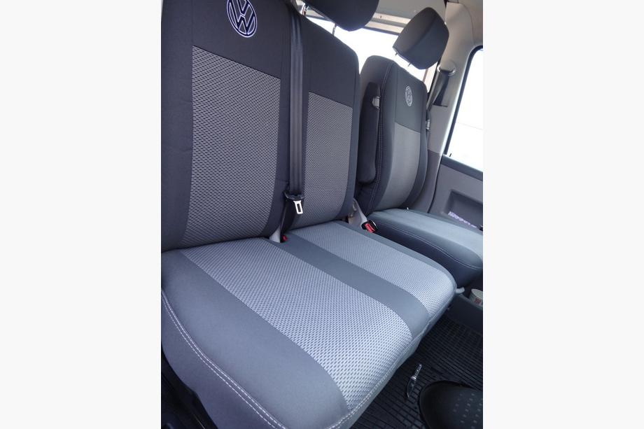 Volkswagen T5 Transporter 2003–2010 Autopoťahy (textilné, Classik) Kompletný interiér ↗ predné sedadlá (2↗1) Fotografia 11