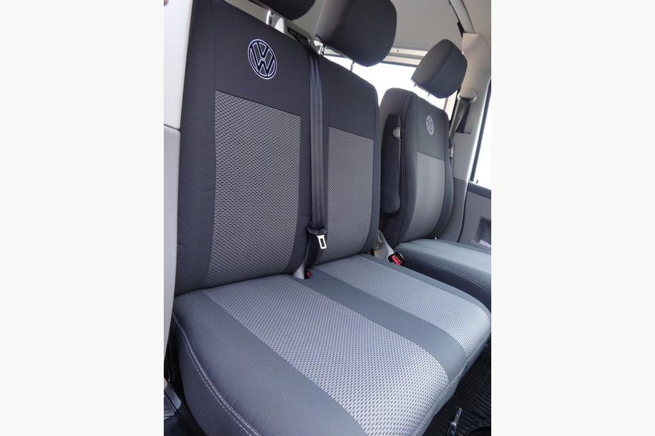 Volkswagen T5 Transporter 2003–2010 Autopoťahy (textilné, Classik) Kompletný interiér ↗ predné sedadlá (2↗1) Fotografia 12