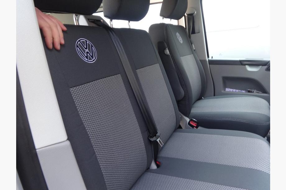 Volkswagen T5 2010–2015 Autopoťahy (textilné, Classik) Predné (2+1) Fotografia 9