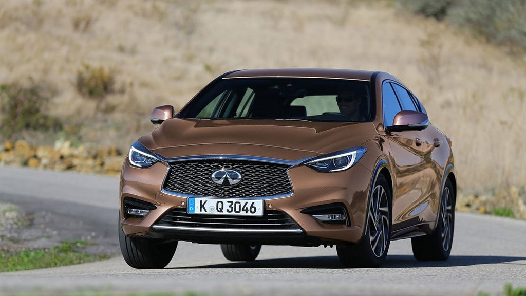 Recenzia prémiového hatchbacku Infiniti Q30