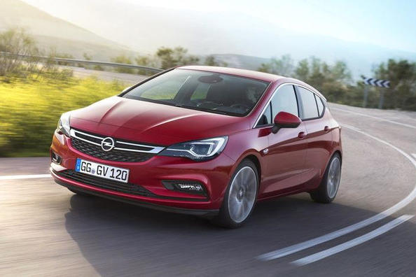 Päťdverový hatchback Opel Astra K