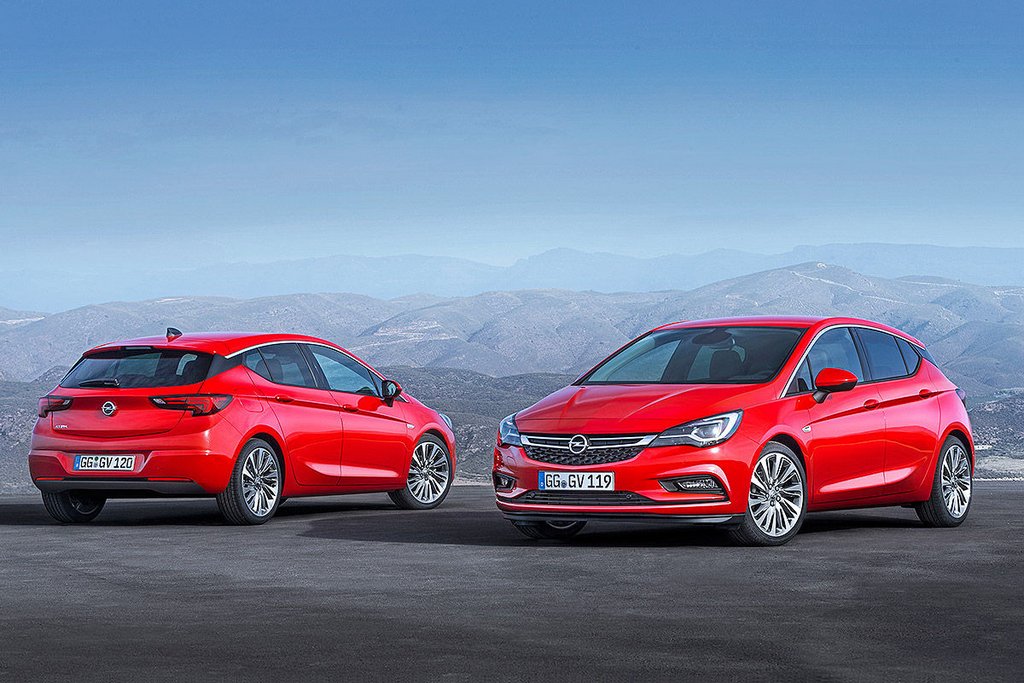 Päťdverový hatchback Opel Astra K