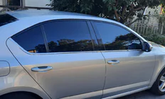 Skoda Octavia III A7 2013–2019 Lišty okien (6 ks, nerez) fotografia 8