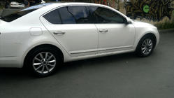 Skoda Octavia III A7 2013–2019 Kompletné rámiky okien (10 ks, nerez) fotografia 3
